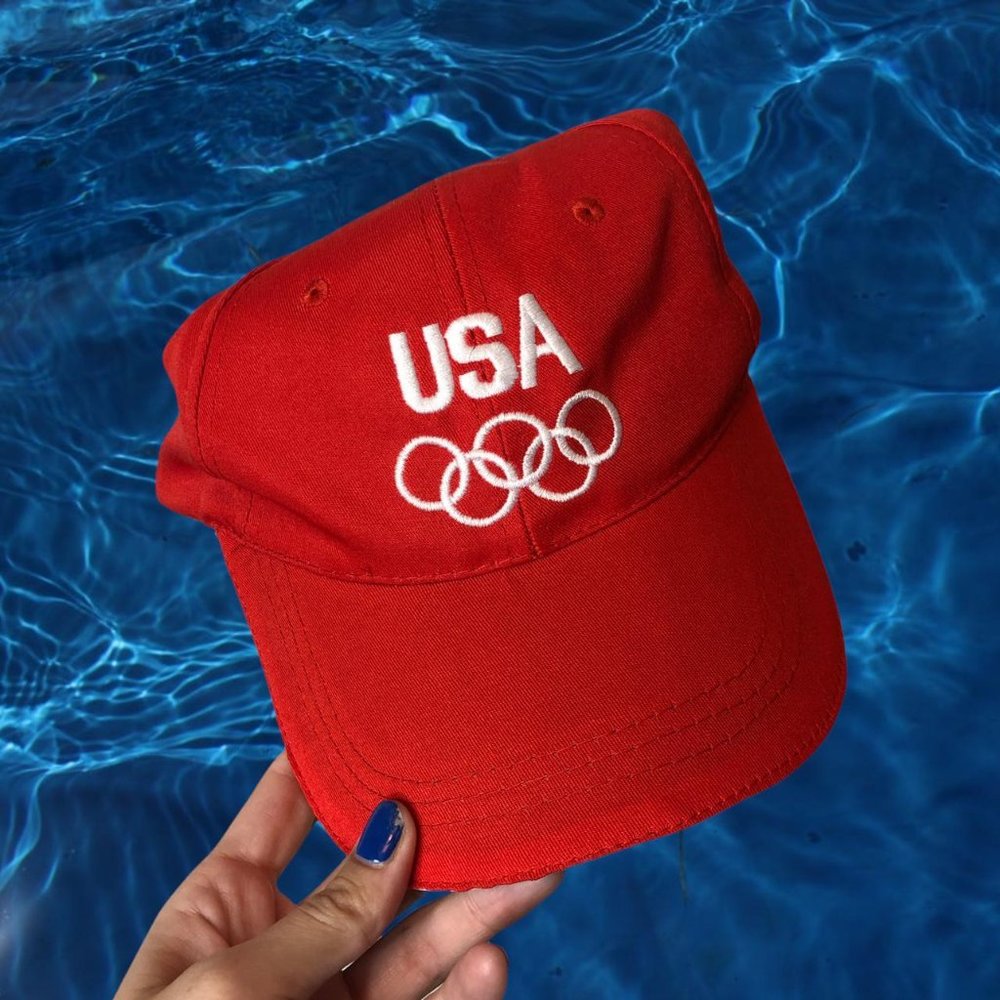 Vintage 1990's Team USA Olympics Baseball Cap